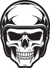 BoneArmor Helmeted Skull Logo Design SkullGuard Vector Logo with Skull in Helmet