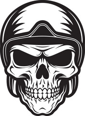 GuardGrim Helmeted Skull Vector Icon HelmHerald Helmeted Skull Logo Design
