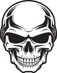 GuardianGrim Helmeted Skull Vector Icon SafeSkull Helmeted Skull Logo Design
