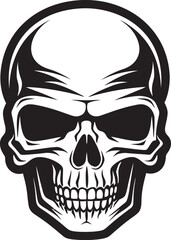 Fototapeta premium BoneKnight Helmeted Skull Logo Design SkullArmor Vector Logo with Skull in Helmet