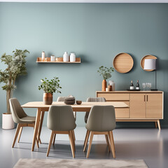 Contemporary JYSK Furniture and Scandi-Inspired Dining Setting: The Perfect Fusion of Functionality and Style