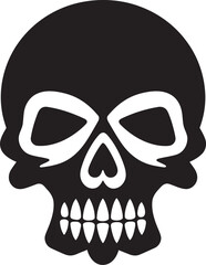 Toxicity Trophy Iconic Design of Toxic Skull Poisonous Portrait Toxic Skull Vector Logo Design