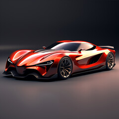 Highlighting the Grandeur of an Elite Japanese Sports Car Model in its Vibrant Glory and Technological Prowess