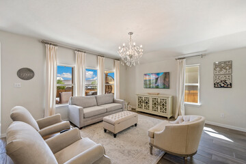 A home living room 
