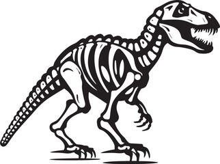 Paleontological Prestige Tyrannosaurus Icon Design Tyrannosaurus Tribute Vector Graphic Logo