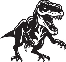 Prehistoric Pride T Rex Icon Emblem Jurassic Icon Tyrannosaurus Skeleton Graphic Design