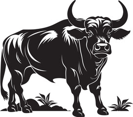 Tiki Traditions Tahitian Bull Vector Graphic Island Impressions Tahiti Style Bull Icon
