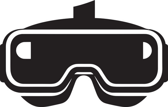 recommend clip art: VR Visionary Goggles Vector Logo Digital Dreamland Virtual Reality Iconic Design