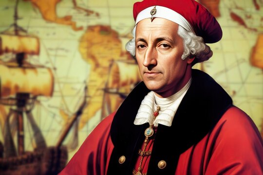 Christopher Columbus History's most famous navigator reveals the existence of the Americas to Europeans, generative ai
