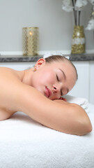 Obraz na płótnie Canvas Body care. Spa body massage treatment.