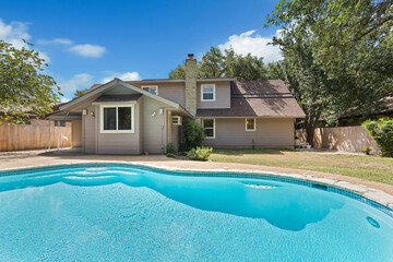 Fototapeta premium a home pool
