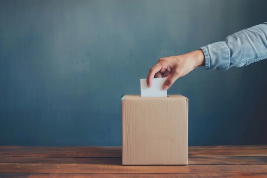Voting box and frustrations surrounding election
