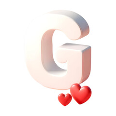3D Letter G