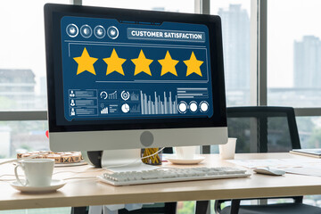 Customer satisfaction and evaluation analysis on modish software computer for marketing strategy...