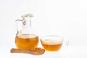 Organic fenugreek tea and seeds - Methi Dana