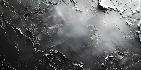 Shiny silver background with textured brush metal and elegant scratches effect. Concept Metallic...