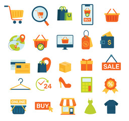 Shopping Icons Set. Big Set Of Icons. Business Icons Set. Big Set Of Business Icons Collection. Vector Icons Collection. Sale Icons Set. Sale Icons Set. Store Icons Set