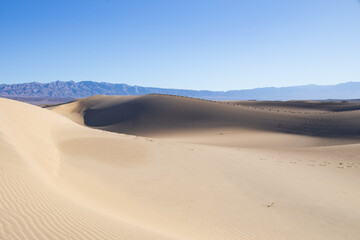 Fototapeta na wymiar Mesquite Flat Sand Dunes, Death Valley National Park, California 
