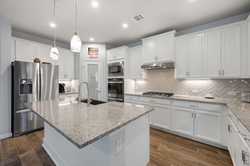 a home kitchen
