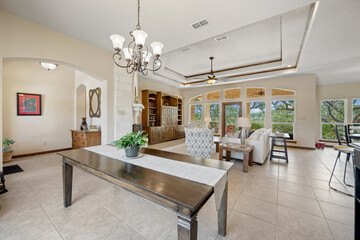 a home living room