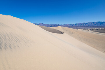 Fototapeta na wymiar Mesquite Flat Sand Dunes, Death Valley National Park, California