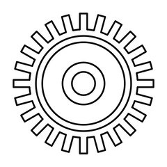 Transmission cog wheels and machine gearings Lines