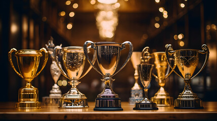 The Glittering Array of Trophies: Symbols of Achievement and Success