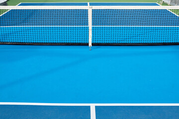 A view of the kitchen on a pickleball court