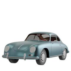 Fototapeta premium car isolated on white