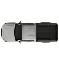 trucks isolated on white