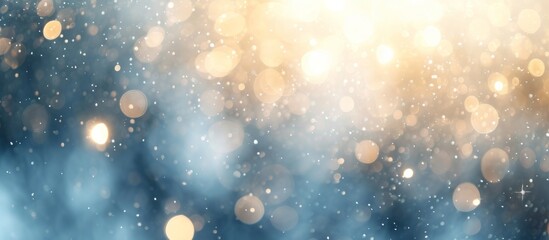 Abstract Blurry Background with Sparkling Bokeh Lights for Design Inspiration