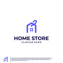 home store , discount, label ,logo design inspiration.