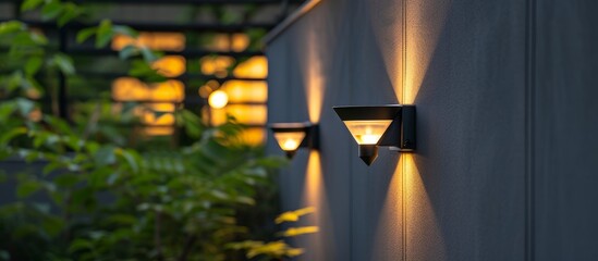 Illuminated Wall Light Fixture Adding Warmth and Style to Interior Design