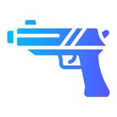 gun Gradient icon