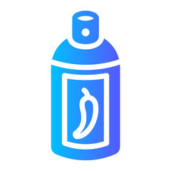 pepper spray Gradient icon