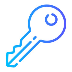 key Line Gradient Icon