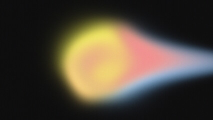 abstract and retro colorful in the dark, grainy gradient noise texture effect