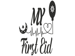 Eid Al Fitr Typography Design, Eid Day, My First Eid, Eid Mubarak, Islamic Typography, Eid Al Fitr, Islamic calligraphy, Calligraphy Design, Logo Design, Graphic Design, Vector Design, Digital Design