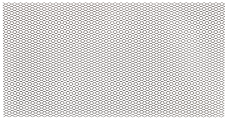 Strength & Versatility: Showcase the adaptability of rhomb-shaped steel mesh in 3D illustration. Isolated on a transparent background, highlights its potential for diverse industrial applicatications.