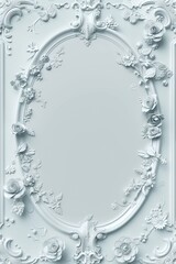 Ornate Floral Embossed Frames