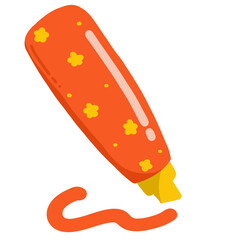 Marker Stationery Illustration