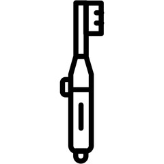 electric brush vector icon design