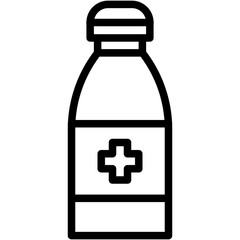 Obraz premium Alcohol vector design icon