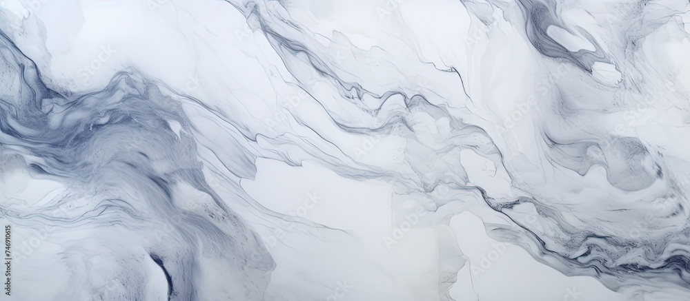Poster a textured surface featuring a mix of white and black speckles and swirls, creating a marble effect.