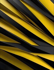 abstract yellow and black are light pattern with the gradient is the with floor wall metal texture soft tech diagonal background black dark sleek clean Generative AI