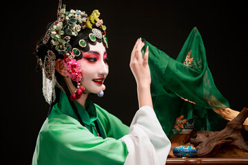 Chinese Peking Opera female characters © 亮亮 徐