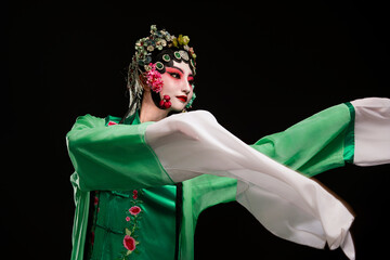 Chinese Peking Opera female characters © 亮亮 徐