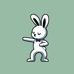 Cute Dancing Rabbit
