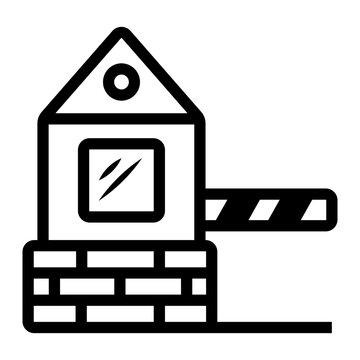 recommend clip art: barrier icon