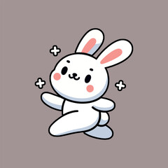 Cute little Bunny -  Happy Easter